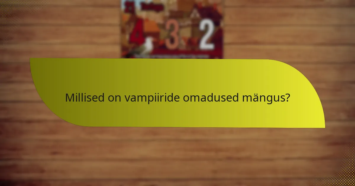 Millised taktikalised strateegiad maksimeerivad piraadi-vampiiri kombinatsiooni?