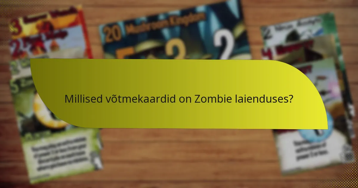 Kuidas võrreldakse Zombie laiendust teiste laiendustega?